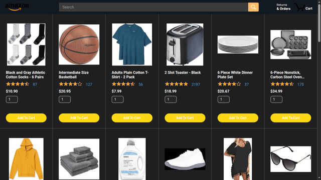 Amazon E-Commerce Clone