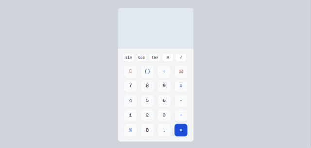 Calculator Web App